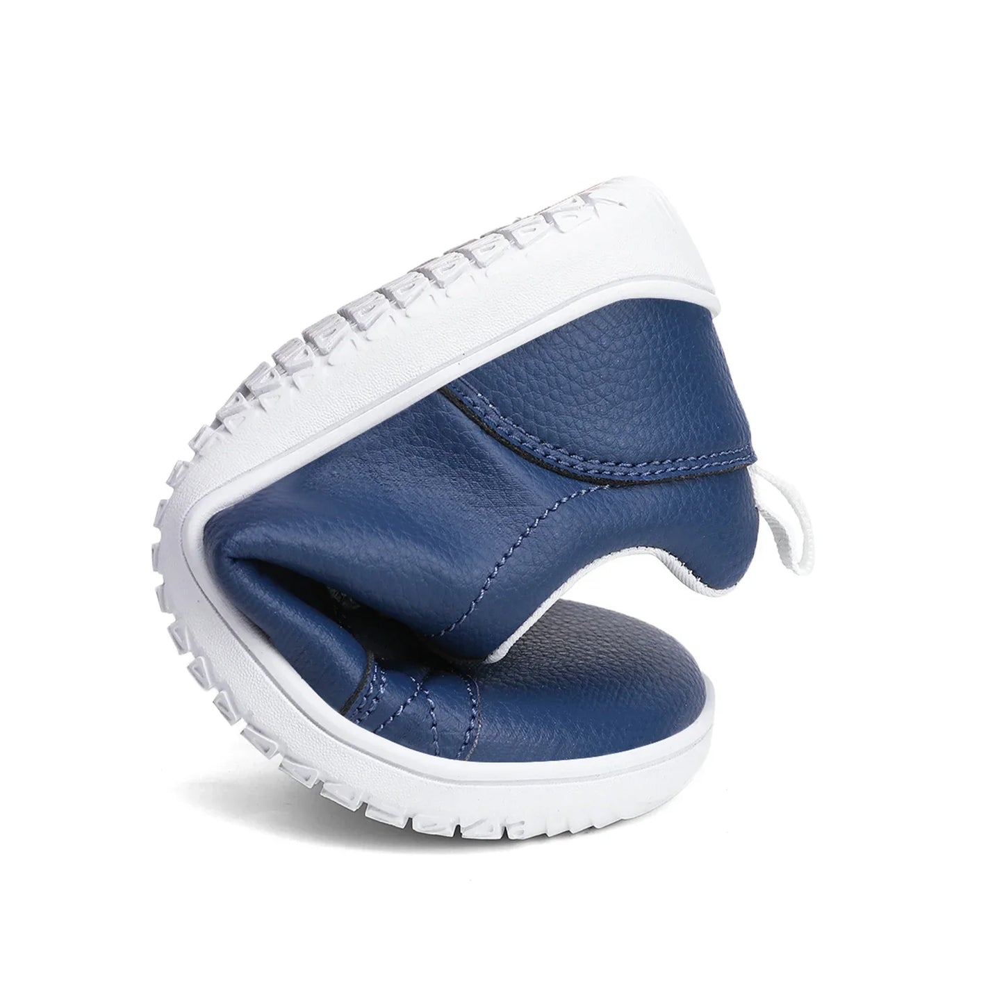 Jungen Mädchen Barfuß Schuhe - Kinder Weite Zehen Minimalistische Mode Sneaker - Leichtgewicht Klettverschluss Kunstleder Walking Flats