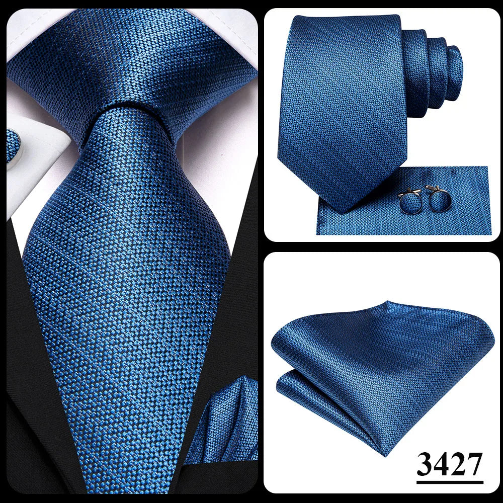 Hi-Tie Seiden-Herren-Krawatten-Set Blumenmuster Gelb Gold Krawatten und Taschentücher Manschettenknöpfe-Set Herren-Hochzeits-Party-Anzug-Mode-Halskrawatte C-3053