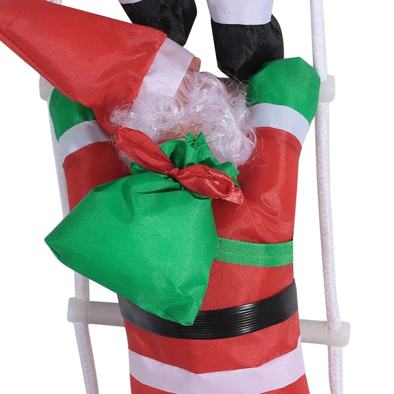 Beeinch Santa Claus Leiter Anhänger - Größe Klein, Kunststoff, Leicht