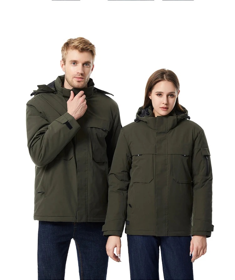 TODWARM 5588 beheizte Jacke Herren USB - 10000mAh 5V L