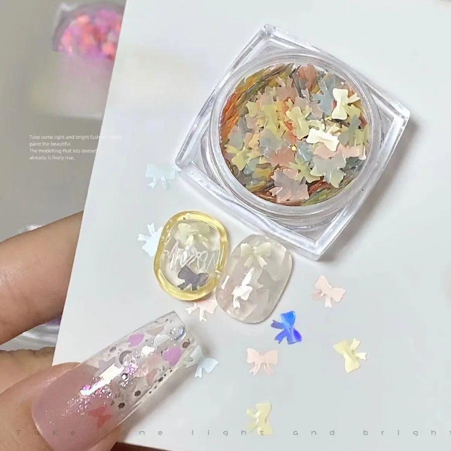 Choice Dopamine Schmetterling Holo - 6 Stk Nagel Sticker