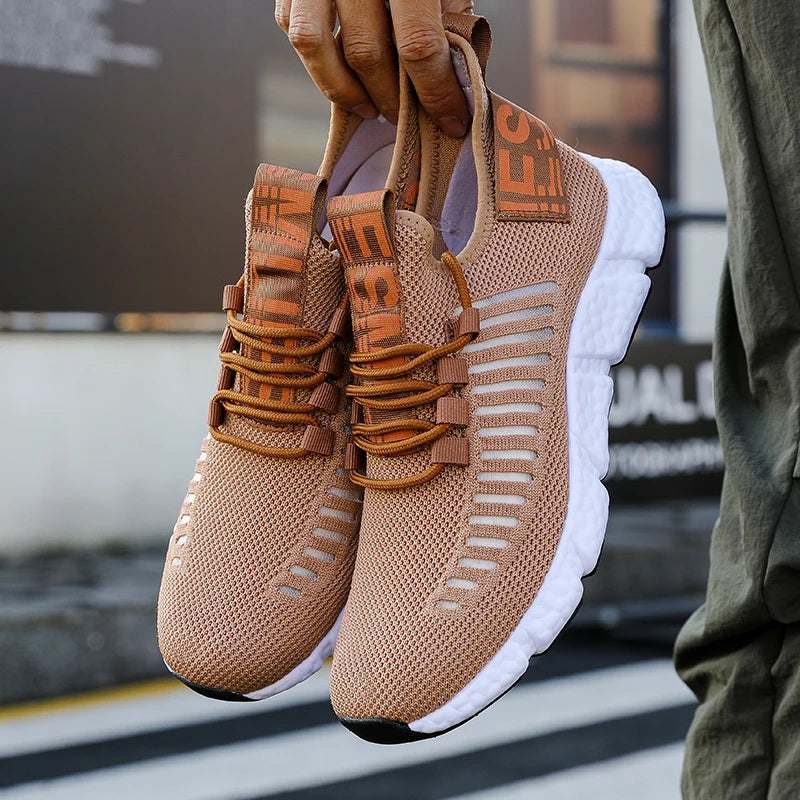 Men's 2024 Summer Sneakers Jogging Fashion Designer Original Sports Shoes Sneakers Lace Up Lightweight Hiking Casual Tenis Shoes