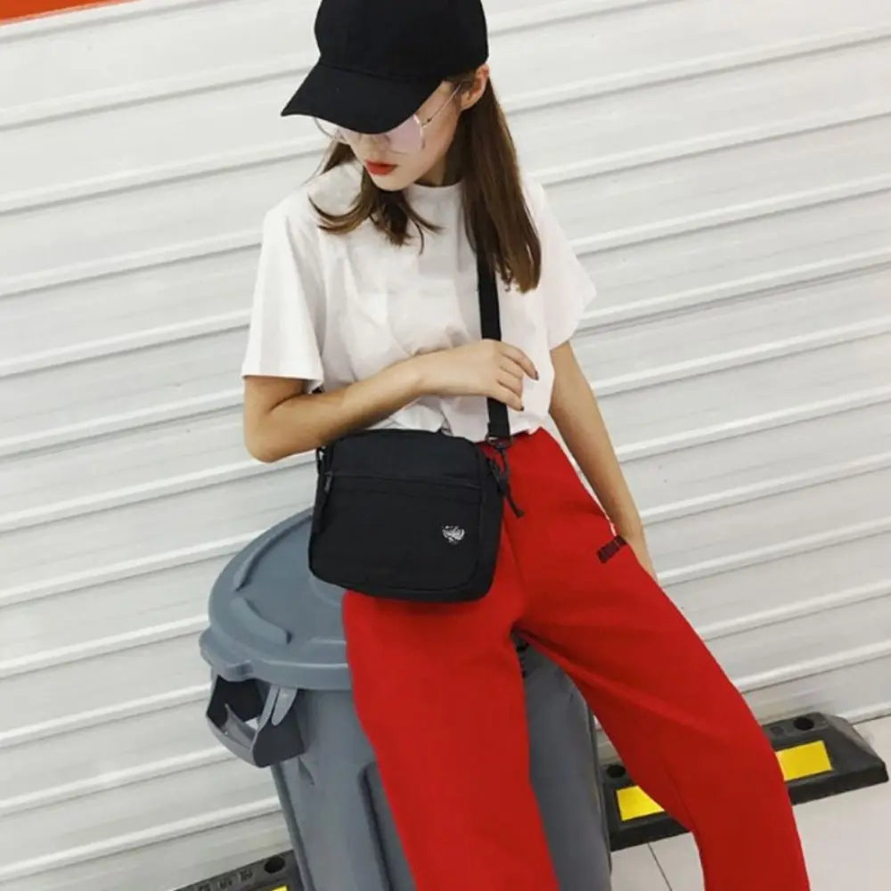 Schultertasche Fashion 2025 - Umhängetasche Herren Damen Casual Canvas - Handy Kleine Körper Tasche Unisex