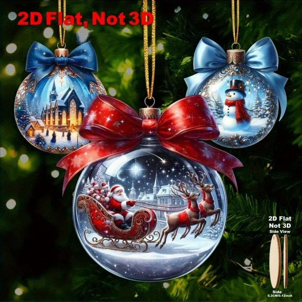 Choice Weihnachtskugeln Set Glitzernd - Kapazität 12/24 Stück, Nicht Elektrisch