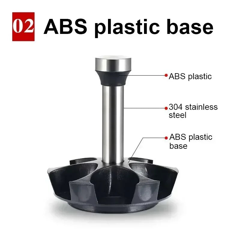 KüchenPro 7er Drehbares Gewürzglas - 200ml 360 Grad