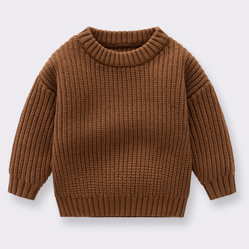 KidsJoy Herbstpullover Grobstrick - Unisex 3-6J Langarm