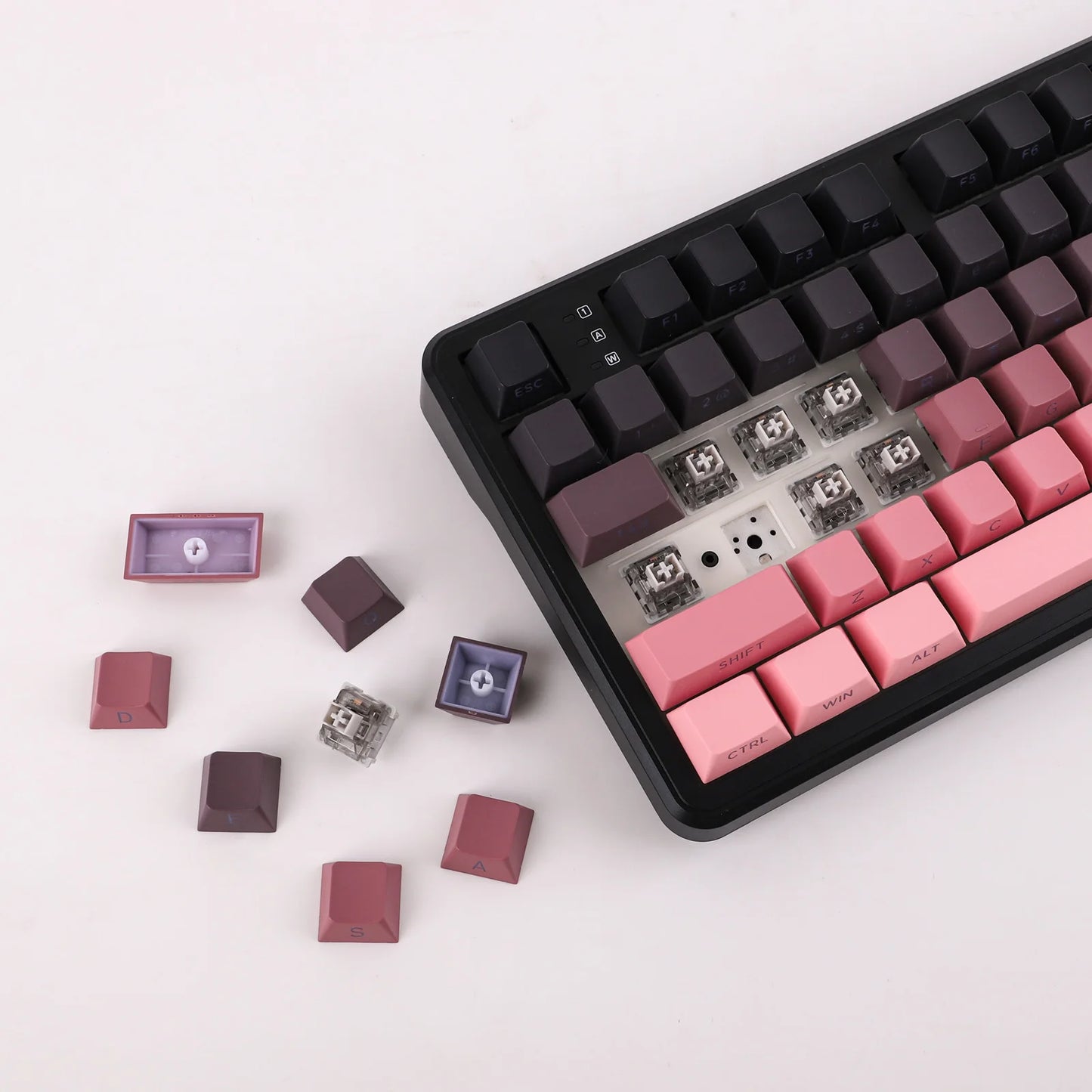 Gaming-Tastatur 2025: EPOMAKER X AULA F108 PRO Full Size 100% ANSI Layout - Hot Swap Wired/2.4GHz/Bluetooth Wireless Mechanical Keyboard RGB Backlight Collection