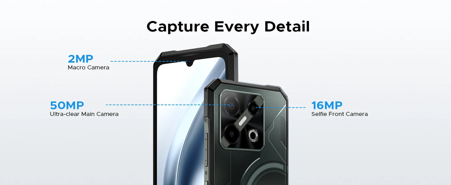 DOOGEE Blade GT Play Robustes 5G - 256 GB, 5800 mAh, 6,72 Zoll