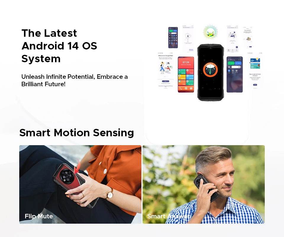 Doogee S118 Pro Robustes 5G Smartphone - 10800 mAh, 33W, 6,6 Zoll