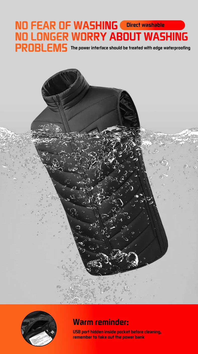 TODWARM M01 Heizweste Blau - Heizfunktion Mehrstufig Leistung Hoch - Kapazität Hoch, Größe Einheitsgröße