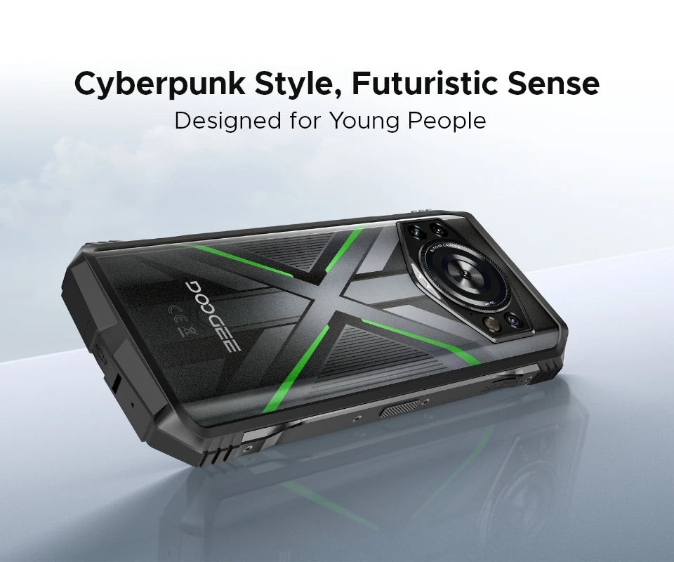 Doogee S Cyber Pro Robustes - 10800 mAh, 33W, 6.6 Zoll