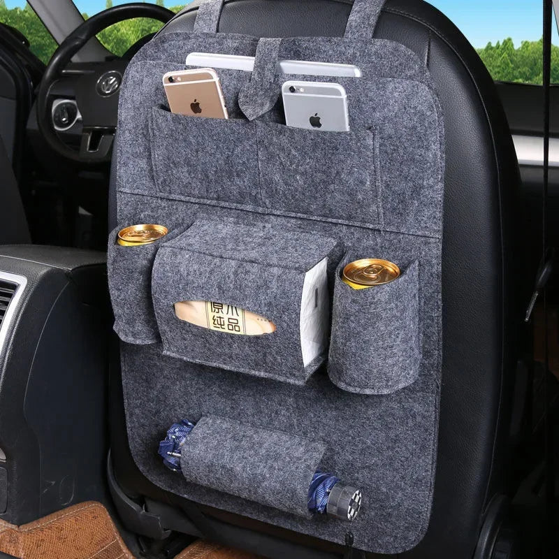 Choice Universal Sitz Organizer - 6 Taschen Filz Elastik
