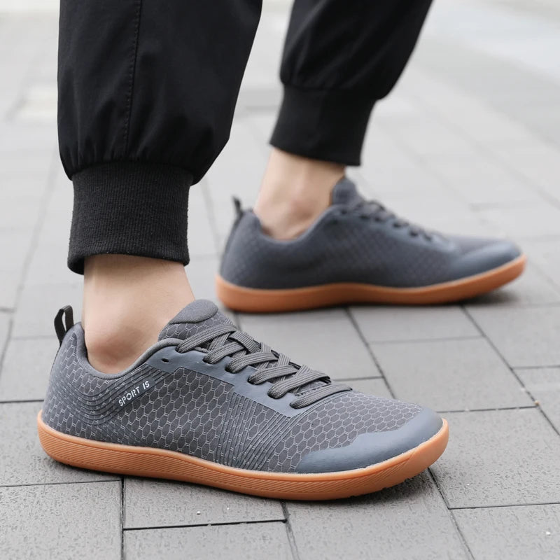 Barfuß-Sneaker 2025: pscownlg Barefoot Sneakers Men Soft Casual Shoes - Comfortable Breathable Sports Shoes Women Walking Gym Wide Toe Shoe Collection