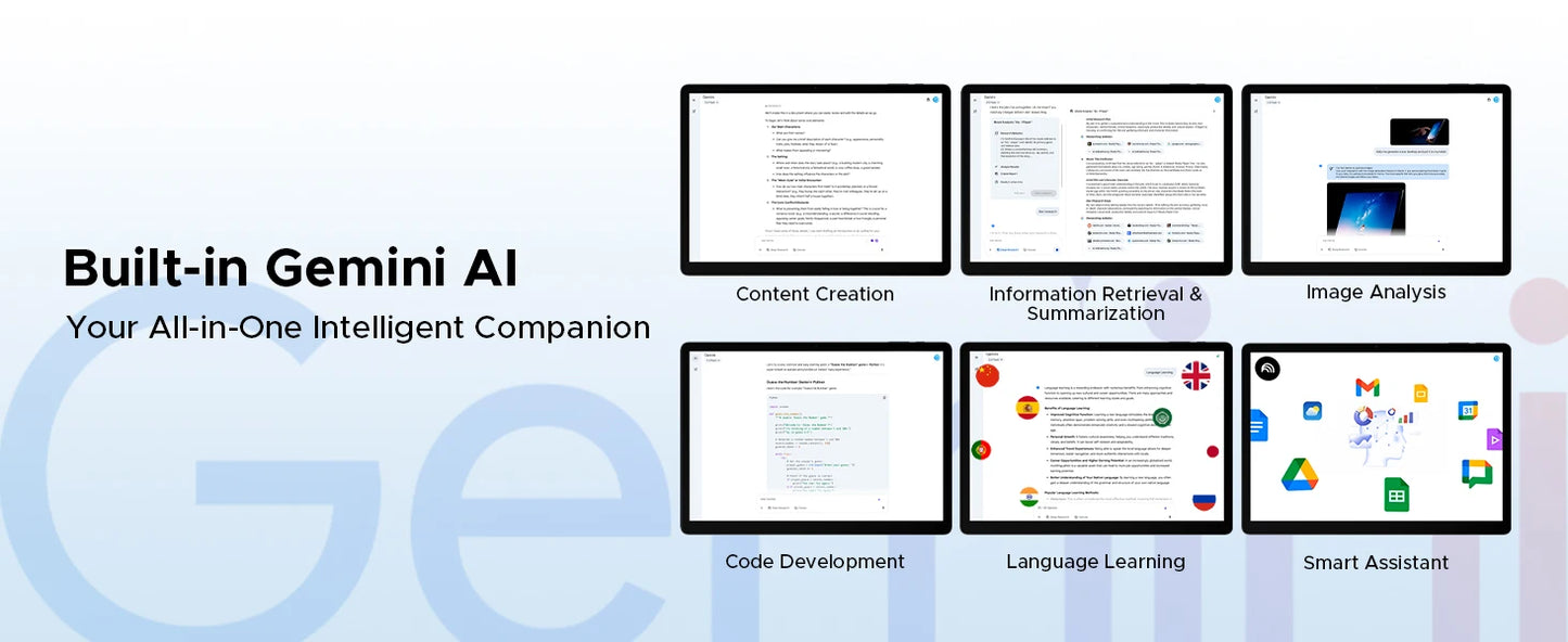 DOOGEE Tab E3 Max Gemini AI Quad-Lautsprecher - 14Zoll Display 256GBROM 13500mAh
