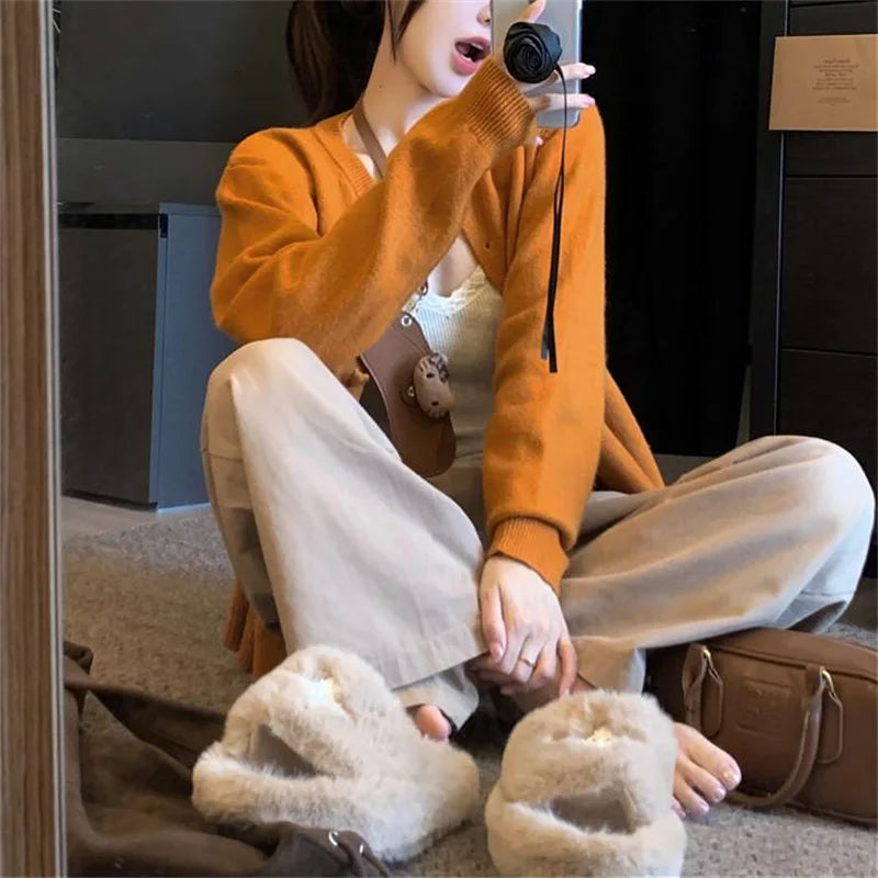 CN Fujian Cardigan Lockere Passform - Leichte Webware, Größe Regular