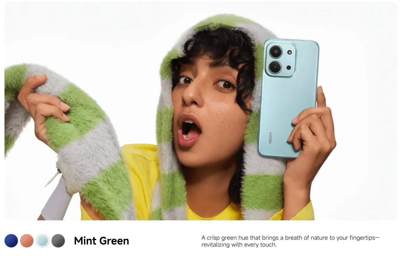 Redmi 15C 4G Smartphone NFC - 6000mAh 33W 6,9 Zoll