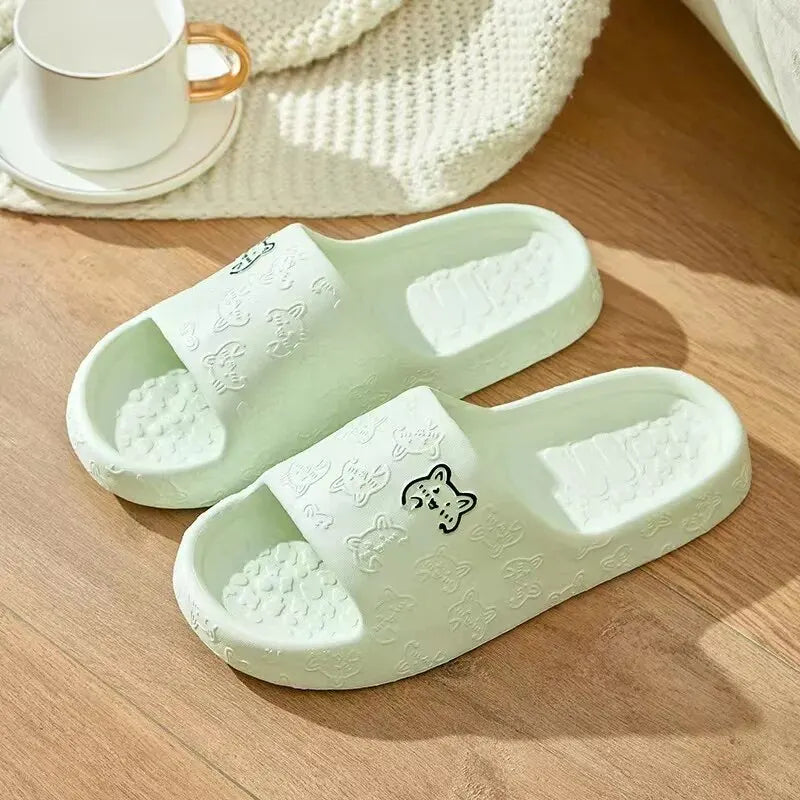 Frauen Sommer EVA Hausschuhe Innen Heim Bad Rutschfest Weich Breit Komfort Paar Hausschuhe Unisex Outdoor Strand Flip Flops Männer Slides