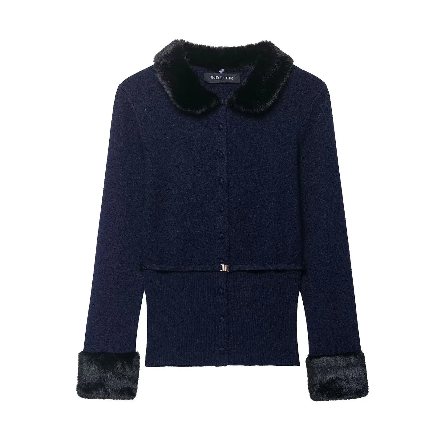 CN Jiangsu Cardigan - Knopf Mit Gürtel, Größe M, Gewicht 120-220 Gramm Pro Quadratmeter, Material Strick