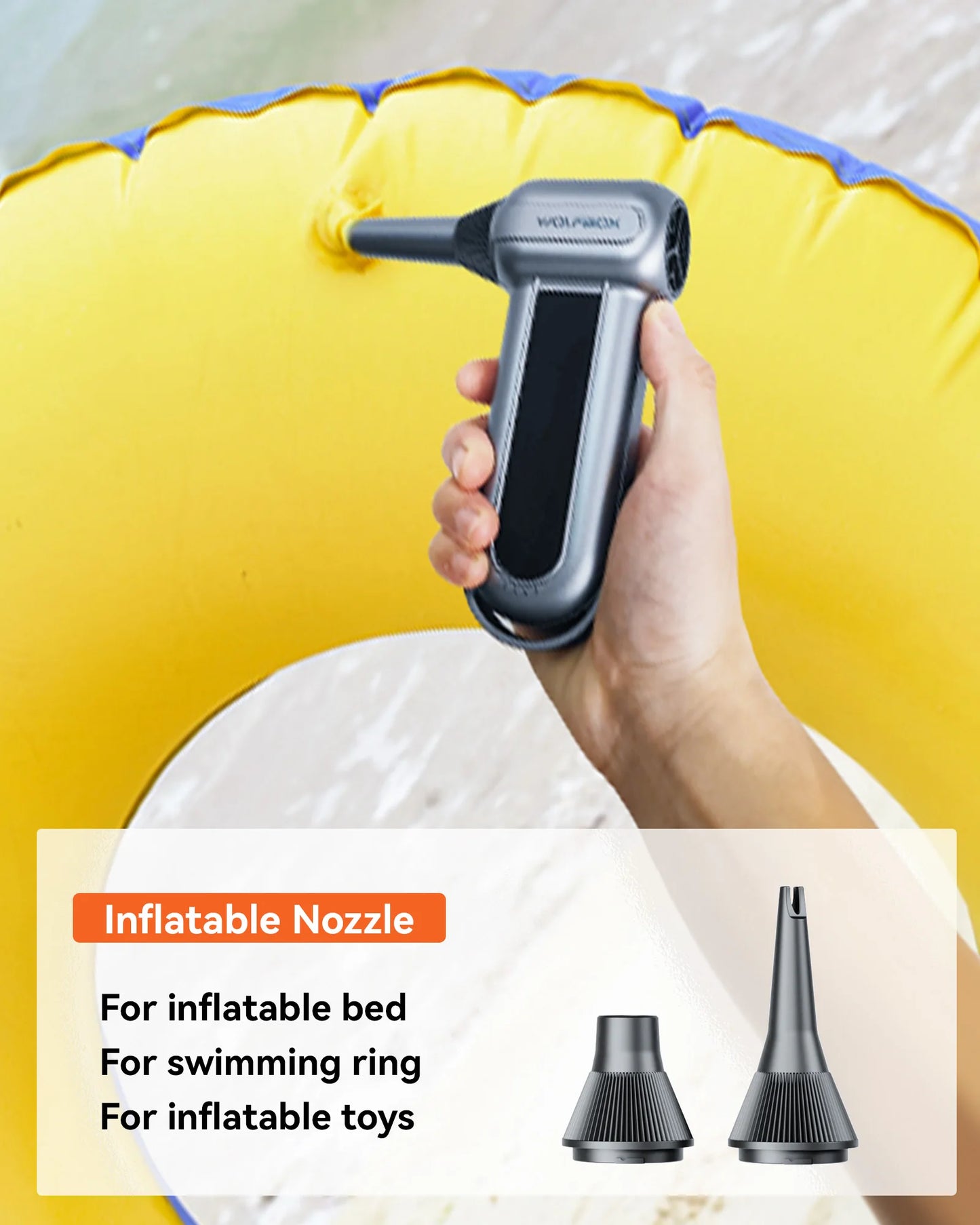 Druckluft-Reiniger 2025: WOLFBOX MF100 Compressed Air Duster 150000RPM Super Power Electric Rechargeable Collection