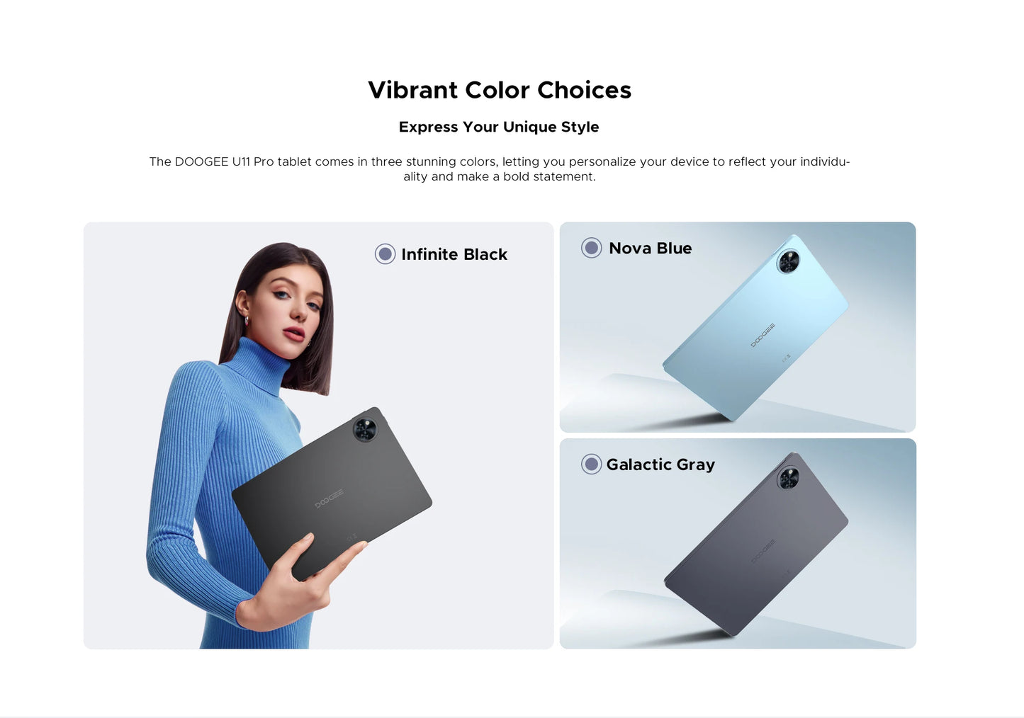 DOOGEE U11 Pro Android 15 - Speicher256GB Akku8580mAh Display11Zoll