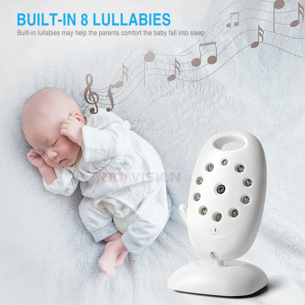 Babyphone 2025: VB601 Video Baby Monitor Wireless 2.0'' LCD Babysitter 2 Way Talk Night Vision Temperature Collection