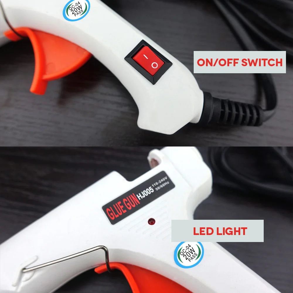 Heißklebepistole Set 2025 - GoGoPanda 6 IN 1 Electric Heat Hot Melt DIY Tool