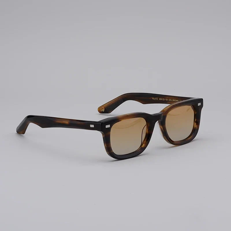 Lemtosh KLUTZ rectangle sunglasses vintage inspired acetate luxury