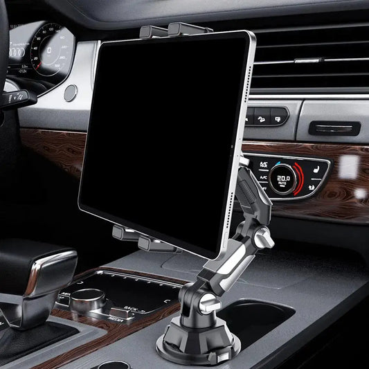 Auto-Getränkehalter, Tablet- und Telefonhalterung, universeller Ständer mit verstellbarem langen Arm für iPad, für Samsung Galaxy Tab für Kindle by Golden Bridge Store