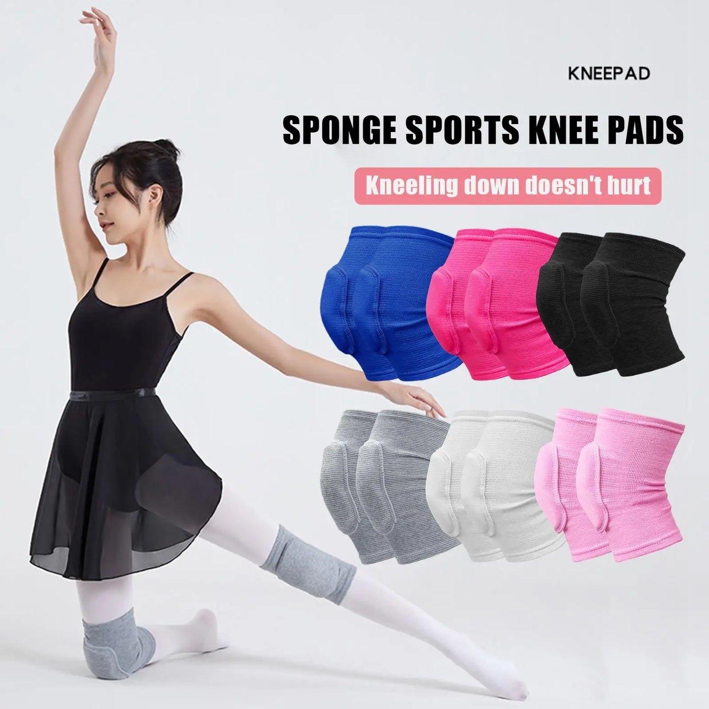 Schutz Sport Knie Pads 2025 - Männer Frauen Kinder Knie - Knie Bandagen Tanz Yoga Volleyball Fußball Radfahren Tennis 1 Paar