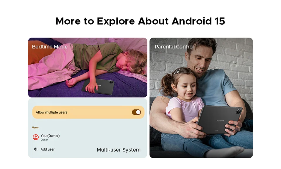 DOOGEE Tab A9 Ultraschlank - Kapazität 6580mAh, Quad Core, 10,1 Zoll