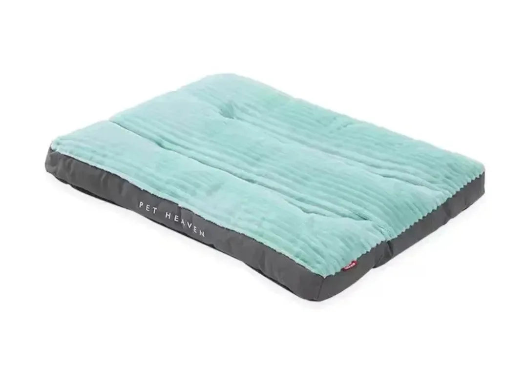 Large corduroy dog bed for medium & big dogs,Washable, soft, removable mat