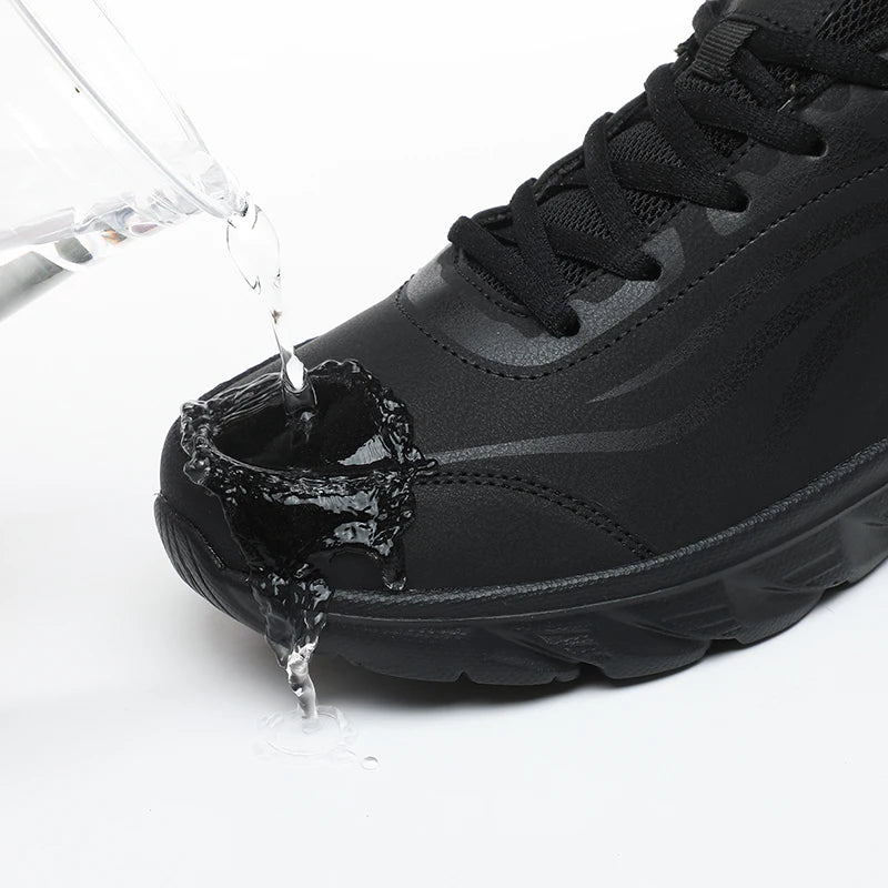 Sneakers Men Summer Trendy Light Weight Fashion Sport Footwear Boys Winter Running Mens Casual Shoes Walking Shoes All Black