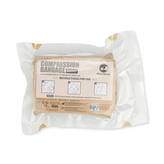 Rhino Rescue CE-MCB Druckverband - Größe 4 Zoll 56 g