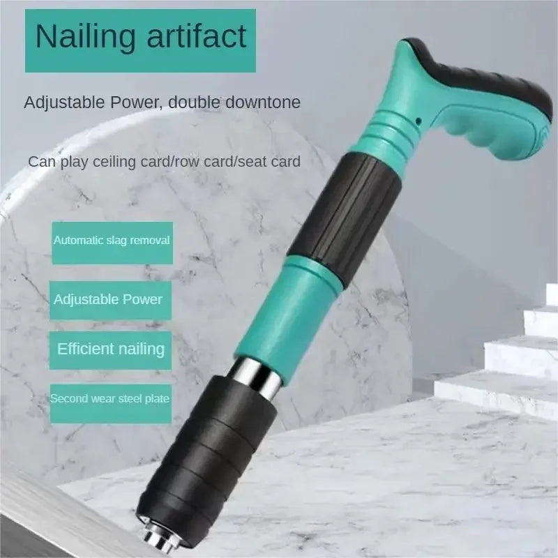 Nietpistole 2025: Mini Manual Steel Nail Gun Rivet Gun Concrete Wall Ceiling Anchor Fastener Tool Collection