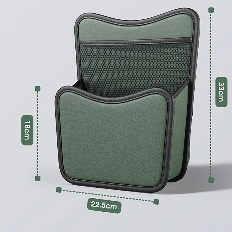 Large Capacity Car Seat Middle Hanger Storage Bag Auto Handbag Holder Between Seats Tissue Water Cup Pockets Stowing Tidying