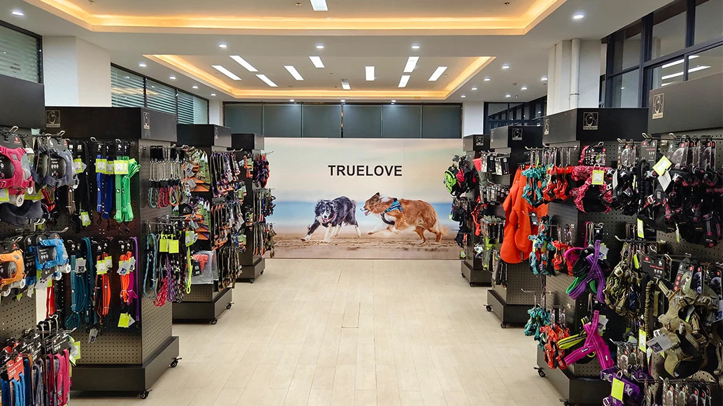 Truelove Sport Nylon Reflektierend: No Pull Hund Geschirr 3M Outdoor Abenteuer - Haustier Weste Griff XS-XL Gepolstert Schnell Lösbar 5 Farben