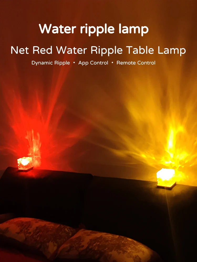 Aurora light projector – mood lamp for bedroom, bar, or restaurant