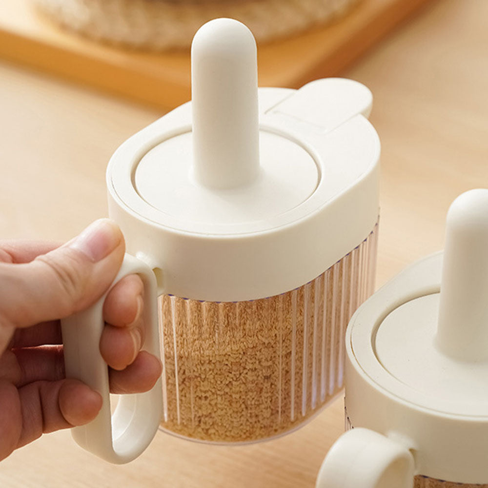 Aihogard SpiceJar Teleskoplöffel - 200ml Plastik Kompakt