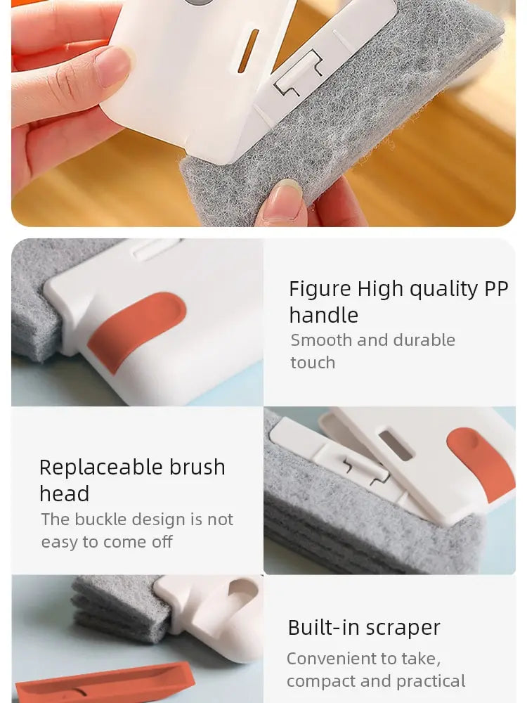 UniClean Fensterbürste - Kunststoff 25cm manuell leicht