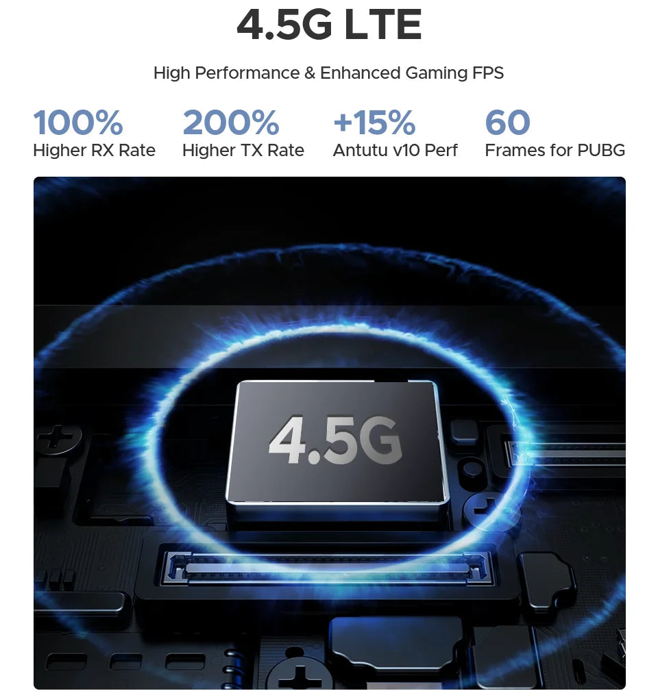 DOOGEE Blade10 Ultra Energy - Kapazität 6150mAh,18W, Maße 172x80x10,7