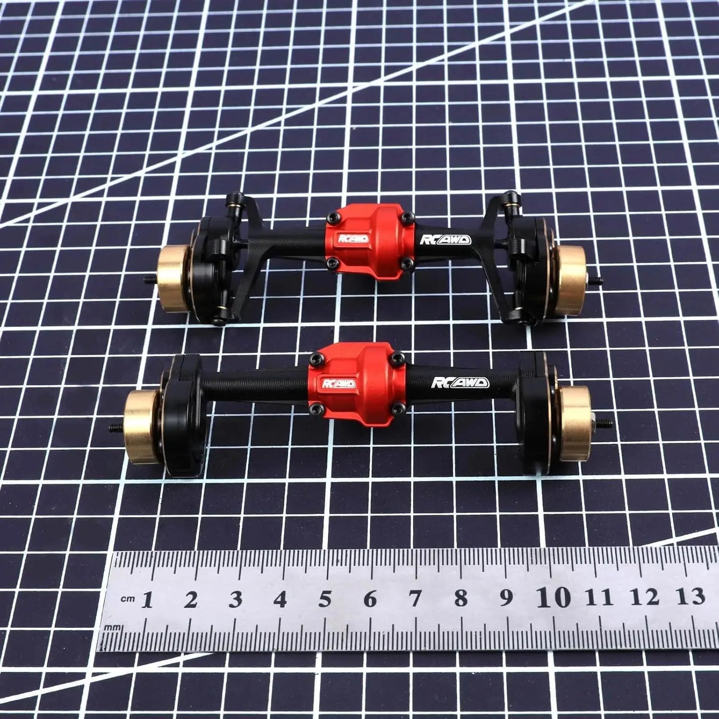 RCAWD Aluminum Front & Rear Portal Axle 195g For 1/18 HOBBYPLUS 4WD Crawlers upgrades parts