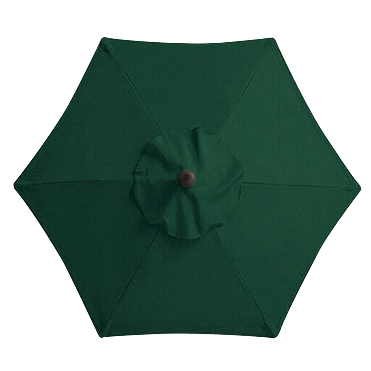 Waterproof Sun Shade Canopy Cover for 6 or 8 Bones Parasol Replacement Fabric Garden Shelter