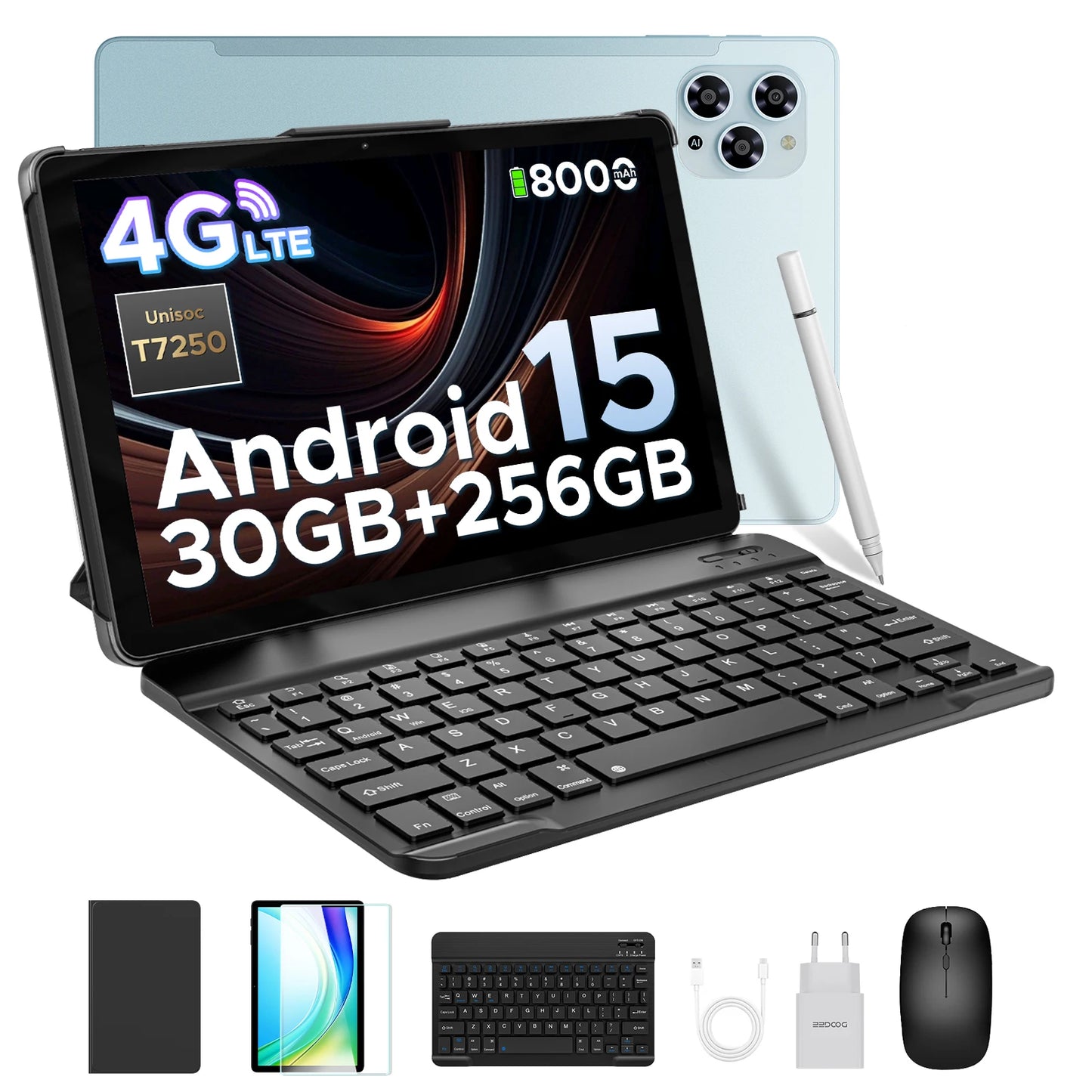 DOOGEE Tab G6 2-in-1 Tablet - 11 Zoll Display 8000mAh Akku 6GB RAM