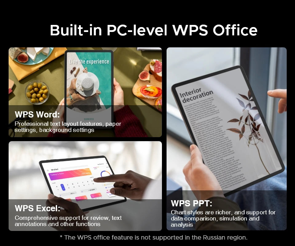 DOOGEE T40 Pro Ultradünn - 10800mAh Akku, 512GB Speicher, 12Zoll