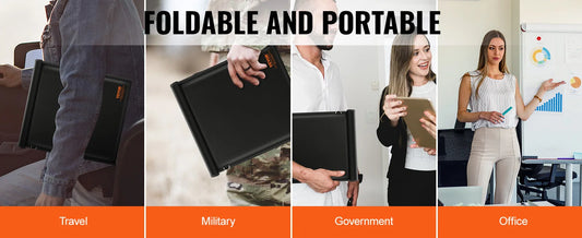 VEVOR Faraday Pouch Set für Laptop, feuersicher und wasserdicht, für Auto-Schlüssel, Phones, Tablets, Anti-Diebstahl-Pouch, Anti-Hacking-Fall