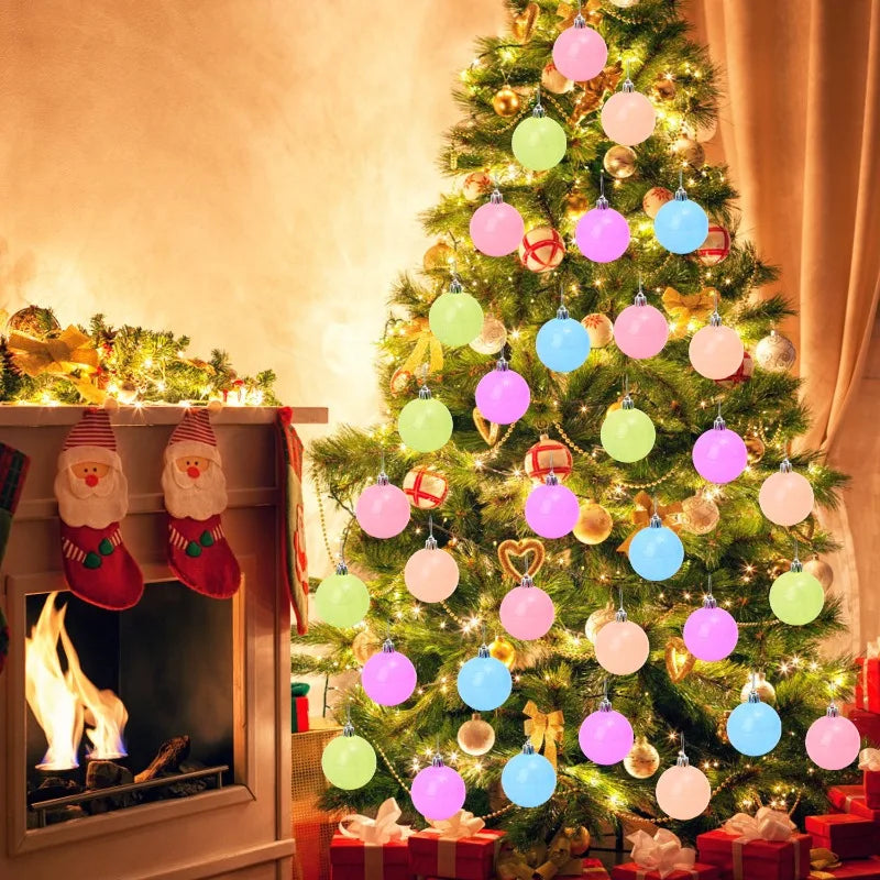 Choice Weihnachtskugeln Wasserdicht - Durchmesser 4 cm, 20er Pack