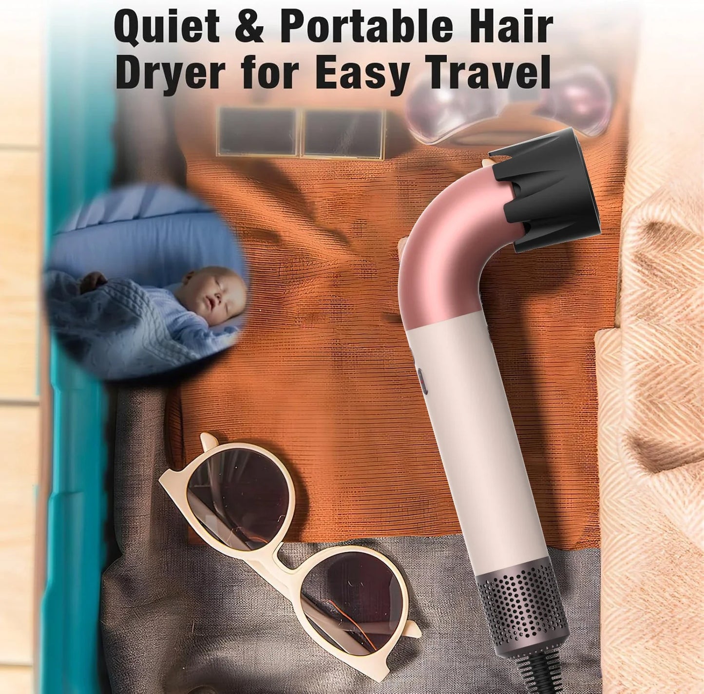 Super Hair Dryer Leafless Hair dryer Personal Hair Care Styling Negative Ion Tool Constant Anion Electric  Dryers