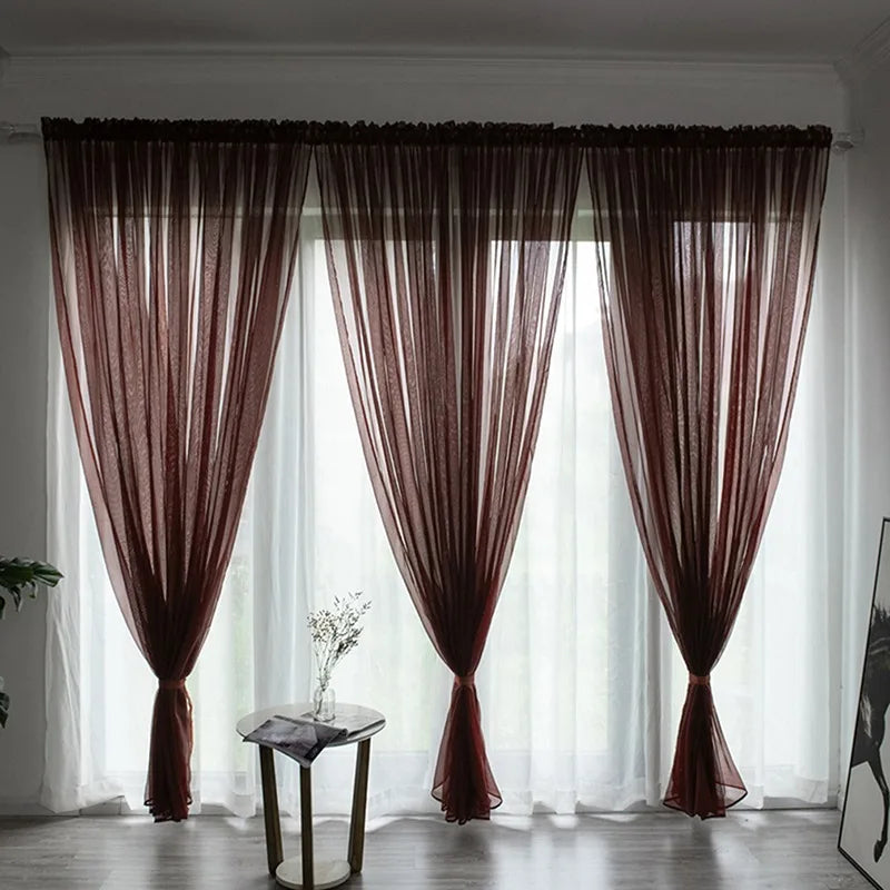 Zhejiang Vorhang Transparent - 100x200cm Polyester 1Stk