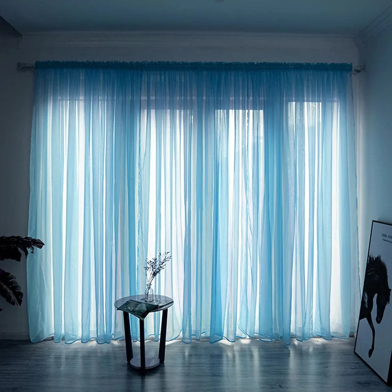 Zhejiang Vorhang Transparent - 100x200cm Polyester 1Stk