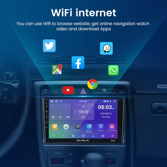 Android 13 Autoradio CarPlay 2025